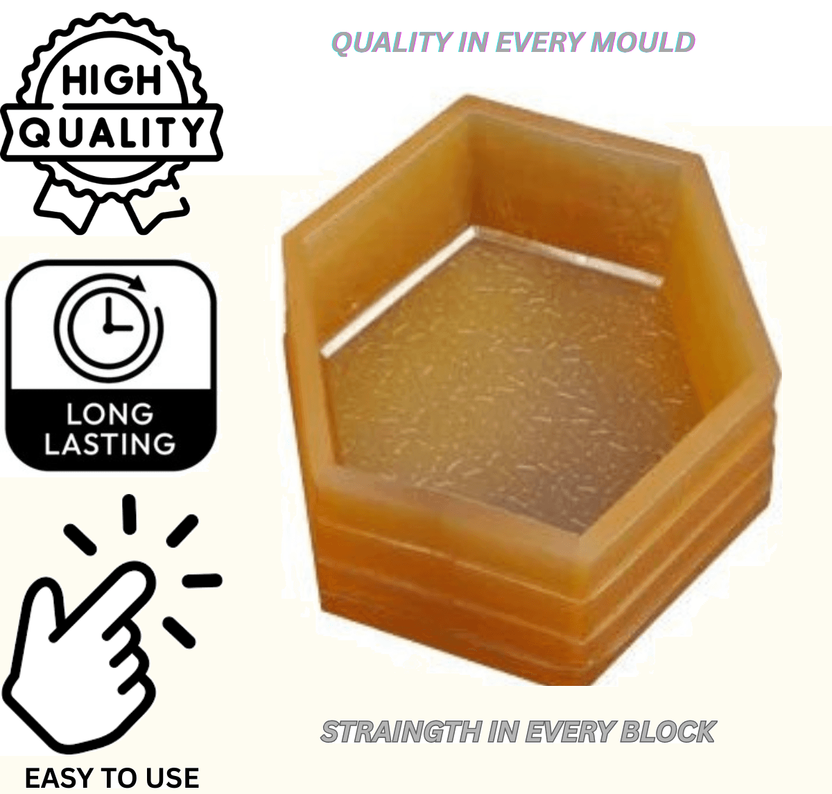 Paver Block Mould 40mm - Standard