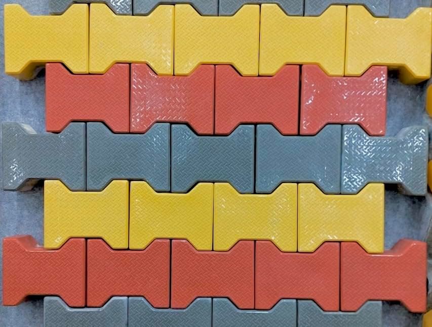 Paver Block Mould 40mm - Interlocking