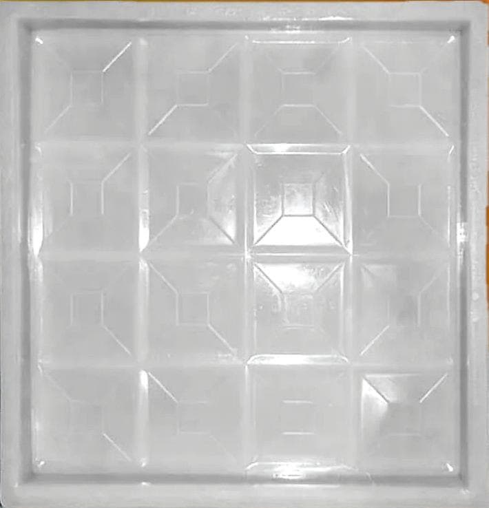 Tile Mould 12x12 - Abstract (Carrom)