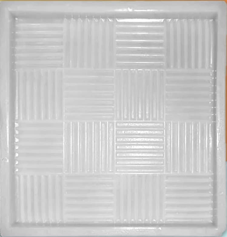 Tile Mould 10x10 - Plain (Chatai)